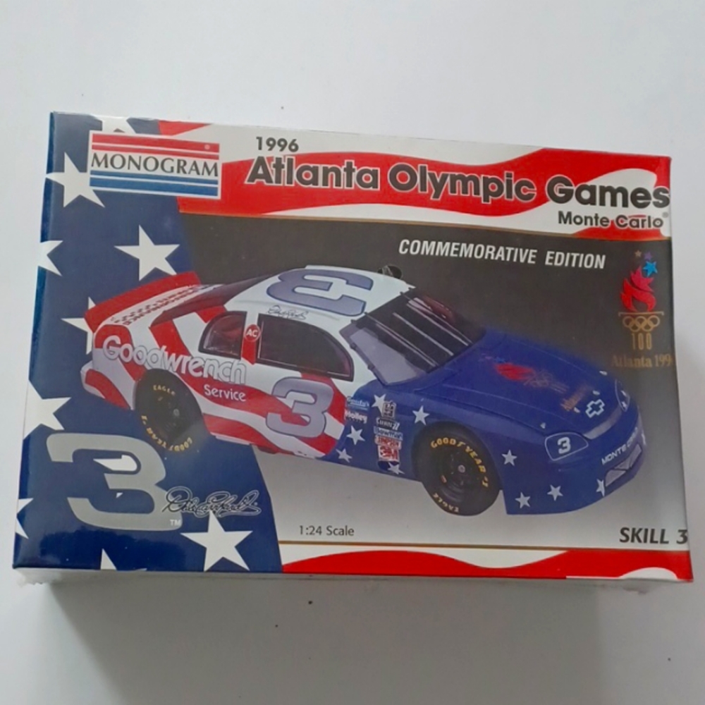 Dale Earnhardt 1996 Atlanta Olympic Games Monte Carlo Monogram Model